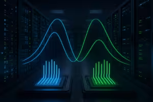 CPU del server con visualizzazione del cambio di contesto