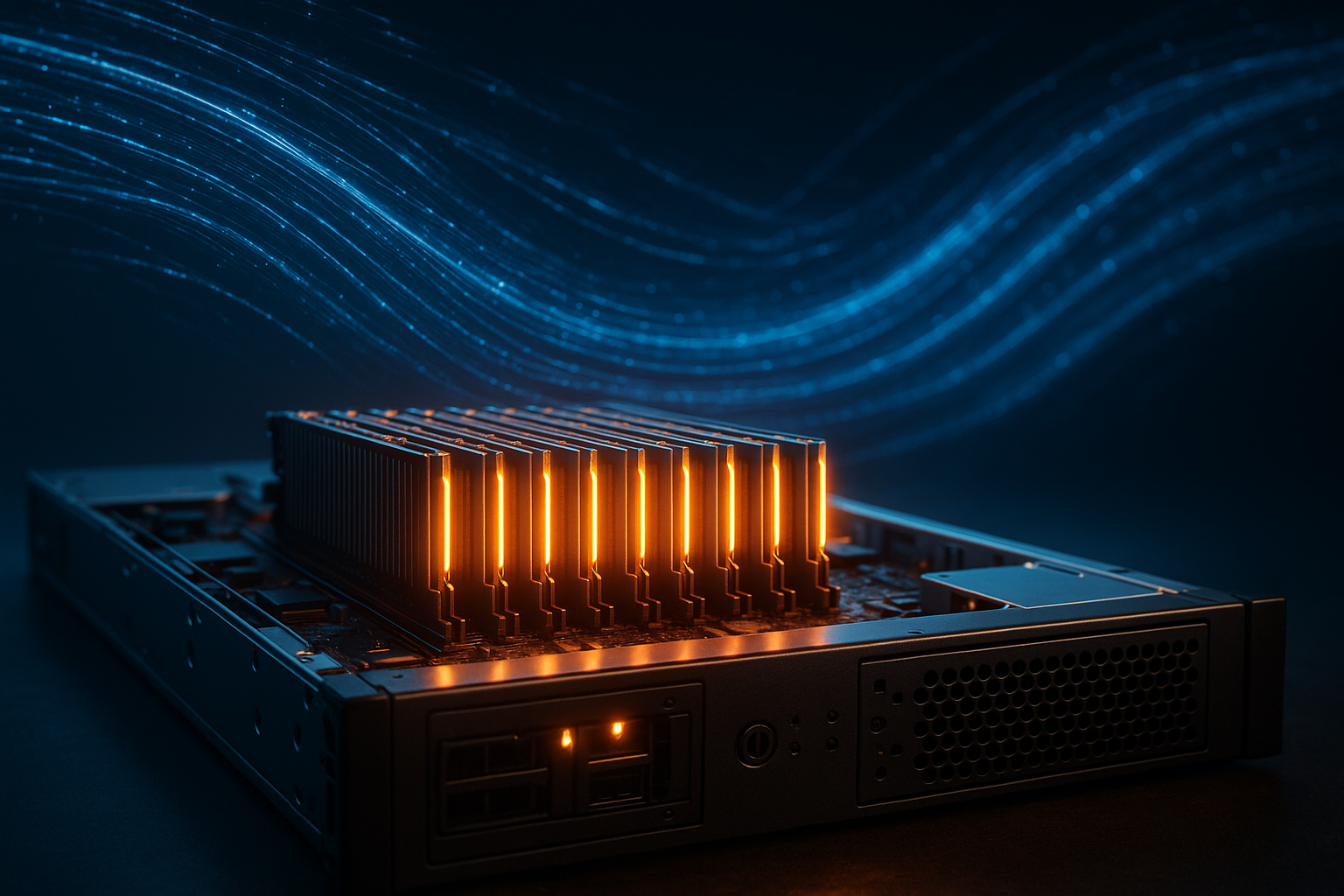 Server met visualisatie van memory paging voor prestatieoptimalisatie