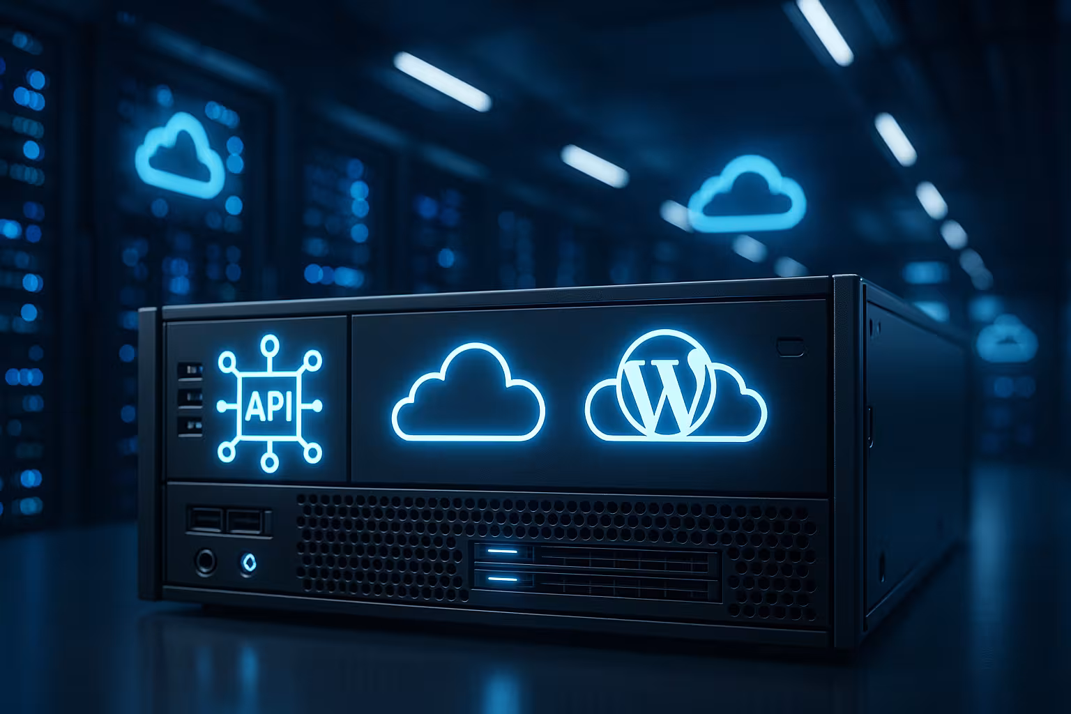 Serveur pour l'hébergement headless de WordPress avec architecture API-First