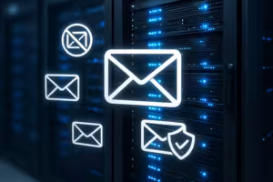 Mailserver med feedback-loops og håndtering af spam-omdømme Illustration