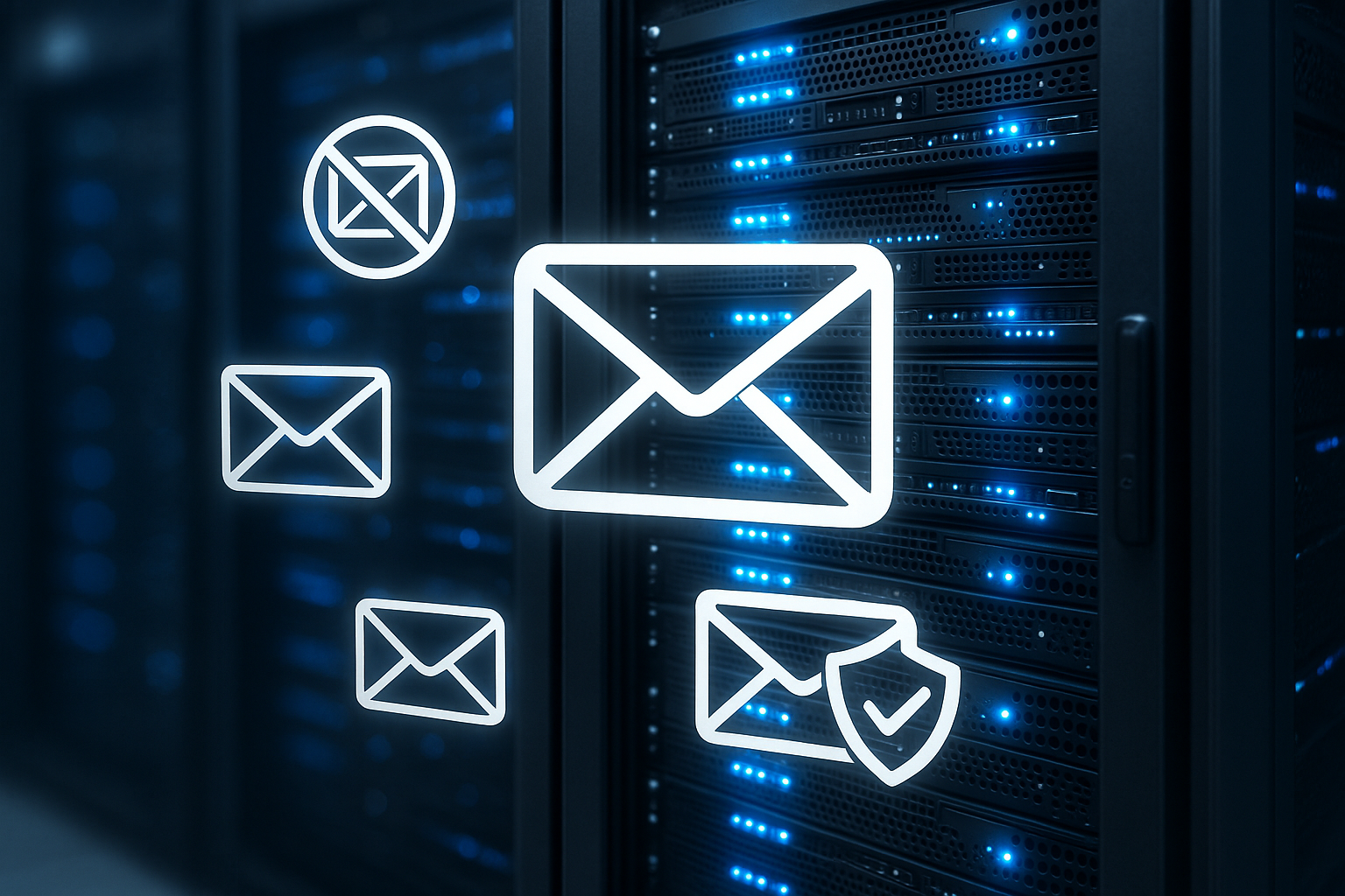 Mail server with feedback loops and spam reputation management Illustration