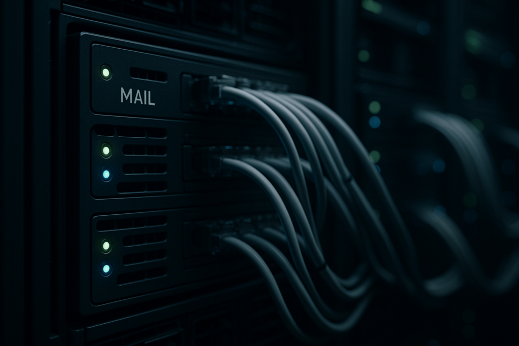 Современный почтовый сервер в центре обработки данных с управляемой очередью электронной почты