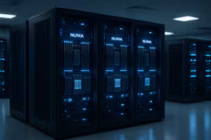 Serveur NUMA Nodes dans un grand système d'hébergement avec matériel d'entreprise