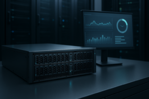 Monitoraggio fotorealistico di un server di storage con particolare attenzione ai valori di latenza