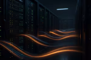 Racks de servidores en centros de datos con distribución dinámica de RAM visualizada