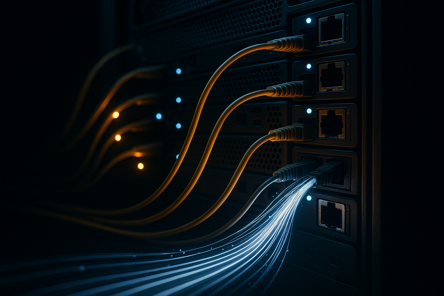 CDN-edgeserver die meerdere HTTP-verzoeken bundelt tot één gegevensstroom