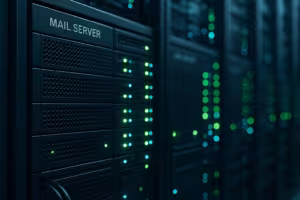 Servidor de correo en el centro de datos con conexión SMTP optimizada y agrupación de conexiones