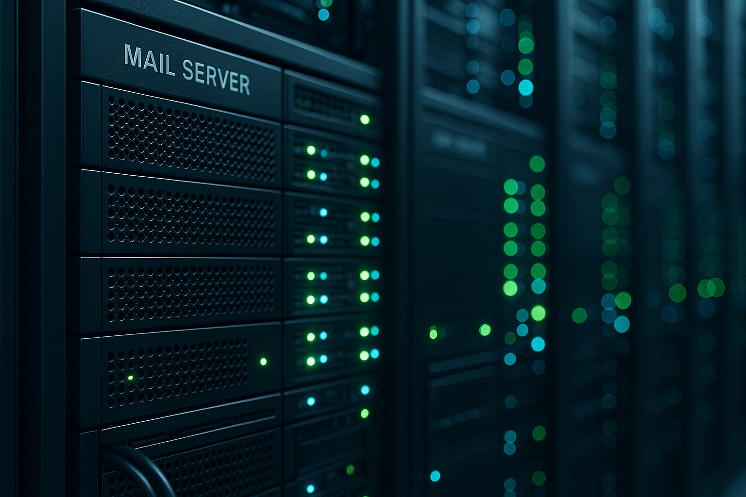 Serwer pocztowy w centrum danych ze zoptymalizowanym połączeniem SMTP i pulą połączeń