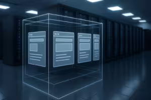 Serverracks mit symbolisch isolierten Websites in CloudLinux Umgebung
