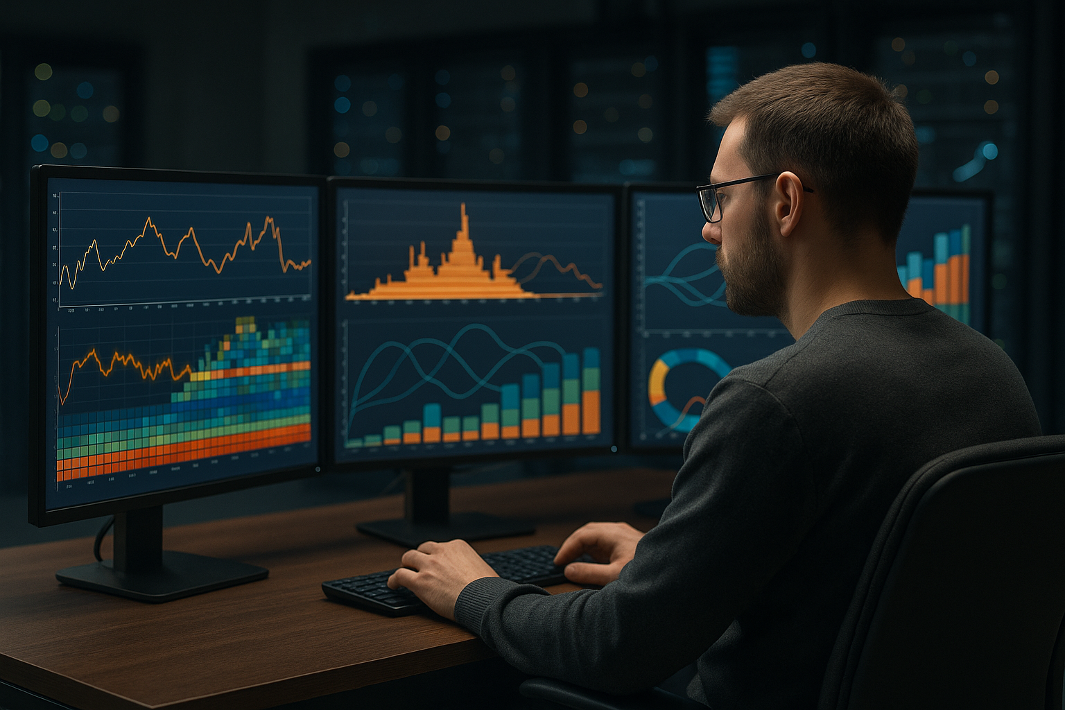 L'amministratore di sistema analizza i colli di bottiglia della CPU sui monitor utilizzando lo strumento Linux Perf