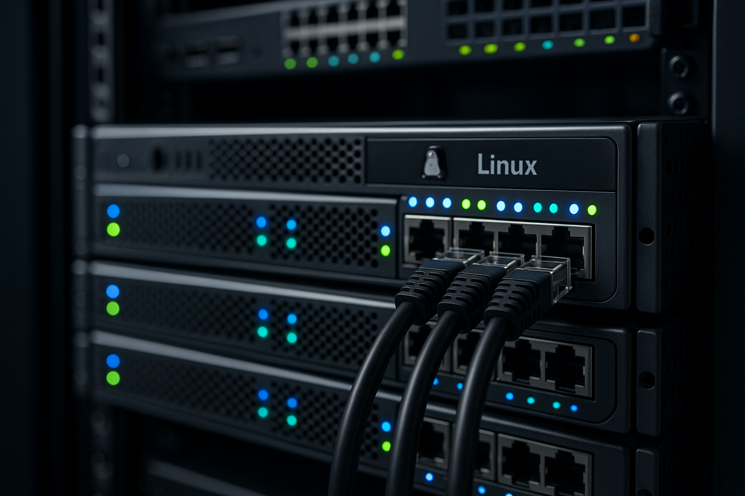 Linux Web Server with Multiple Network Connections in a Data Center