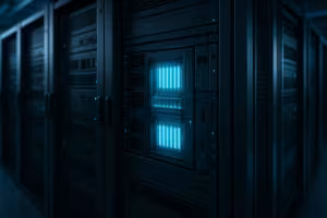 Server im Rechenzentrum mit optimiertem MariaDB Buffer Pool