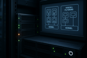 Server Linux con Seccomp Sandbox attivata e kernel sicuro