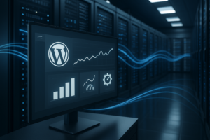 Tableau de bord des performances WordPress sur des serveurs CloudLinux modernes dotés d'un cache accéléré