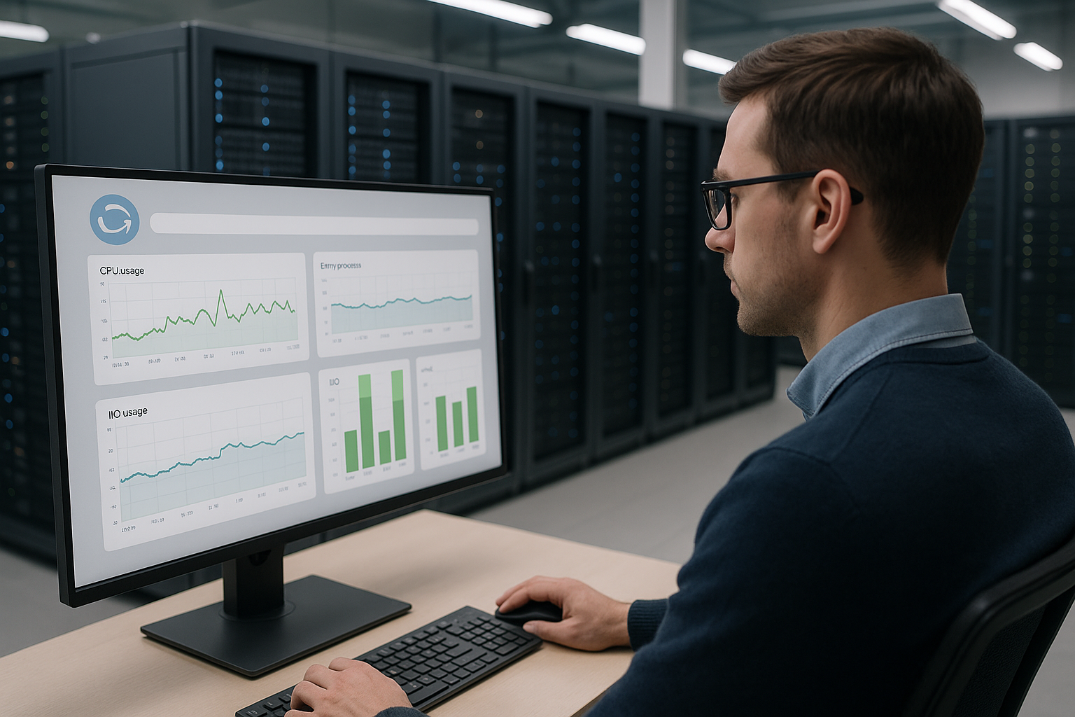 De beheerder houdt toezicht op de limieten van CloudLinux LVE Manager op servers in het datacenter